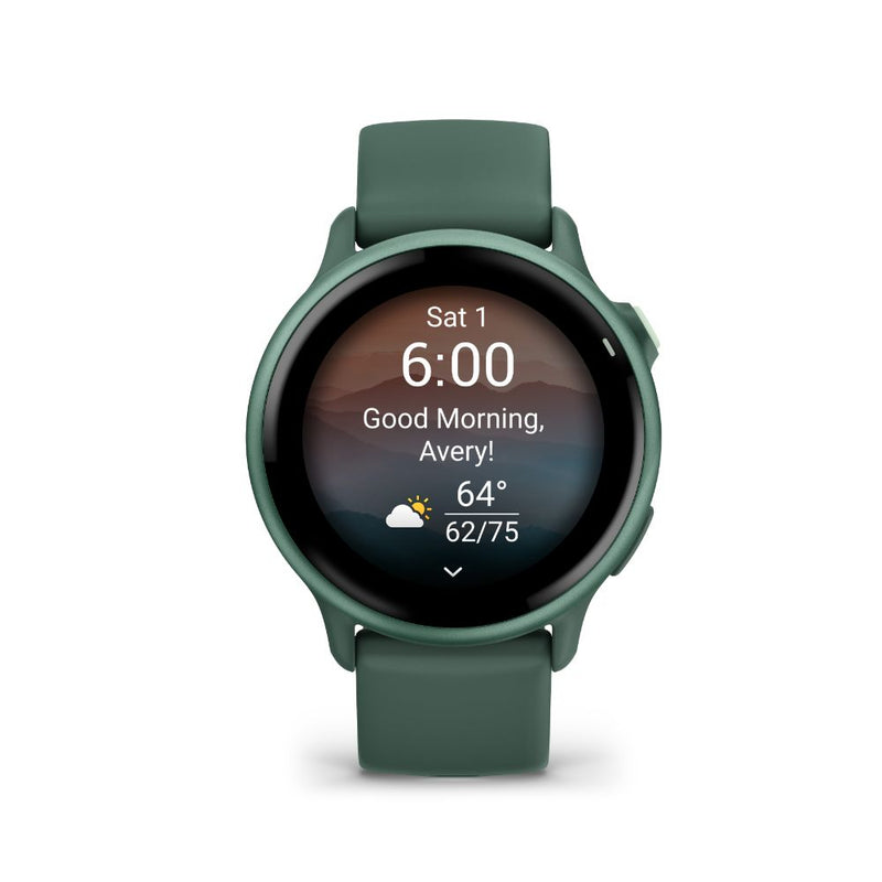 Garmin Vivoactive 6 (Lunar Gold with Bone Silicone Band) copy