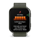 Garmin Venu X1 Moss with Titanium Caseback and Moss ComfortFit Nylon Band