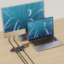 Bonelk Vision Long-Life USB-C to 8-in-1 Multiport Hub (Clear)