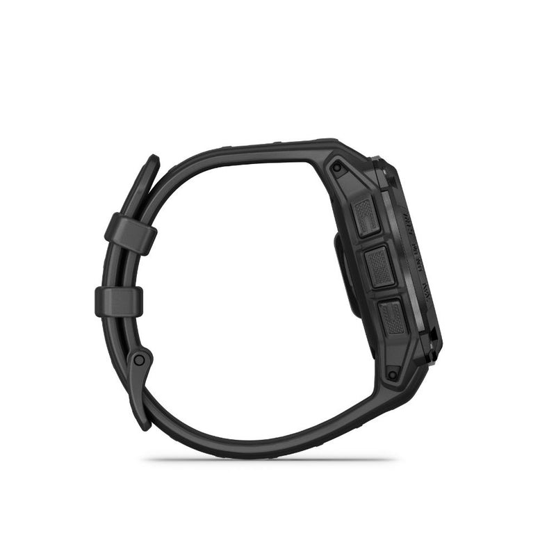 Garmin Instinct 3 45 mm Solar Tactical Edition (Black with black silicone band)