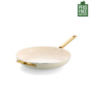 GreenPan Padova Cream Frypan with Helper Handle 32cm