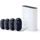 Arlo Ultra 3 4K Outdoor Security Camera - 4 Pack