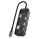Bonelk Vision Long-Life USB-C to 8-in-1 Multiport Hub (Clear)