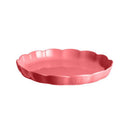 Emile Henry Madeleine Tart Dish Rose Candy