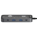 Bonelk Vision Long-Life USB-C to 8-in-1 Multiport Hub (Clear)