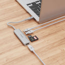 BONELK Long-Life USB-C 5in1 Multiport Hub Silver