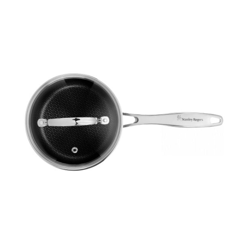 Stanley Rogers Matrix Non-Stick Saucepan with Glass Lid