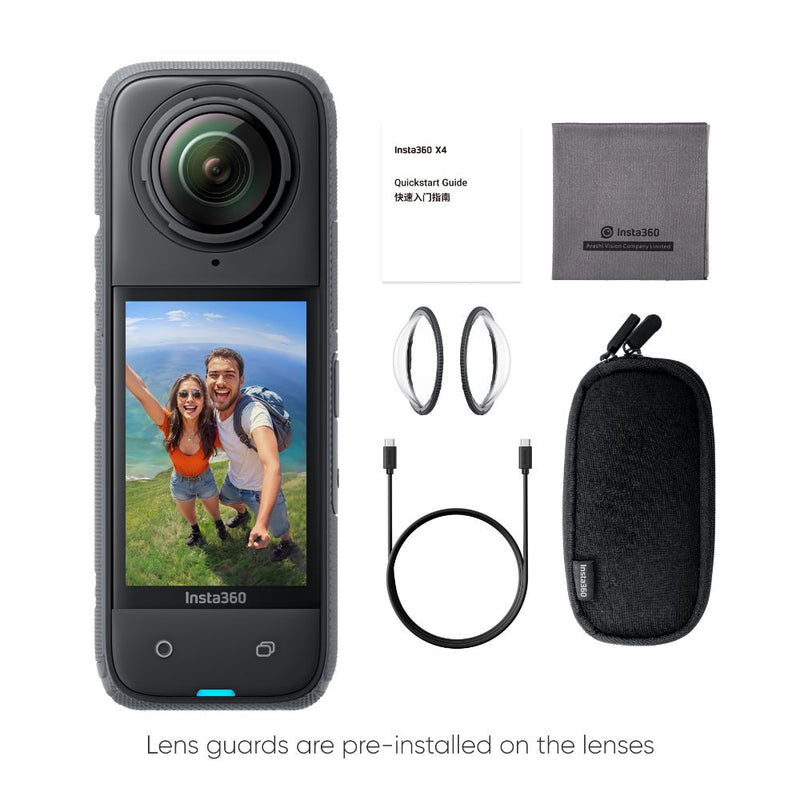 Insta360 X4 8k 360 Action Camera (Black)