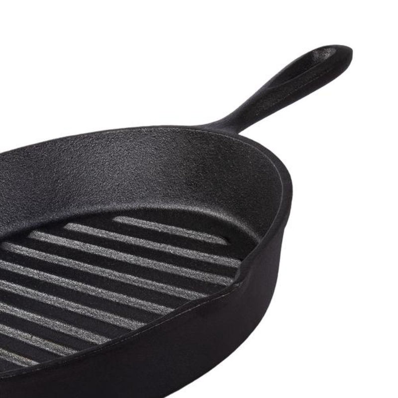 Tramontina Pre-Seasoned Cast Iron Griddle Pan (26cm,1.65L)