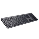Bonelk KM-447 Slim Bluetooth Wireless Keyboard and Mouse Combo Space Grey