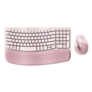 Logitech Wave Keys Wireless Ergonomic Keyboard & Lift Vertical Mouse