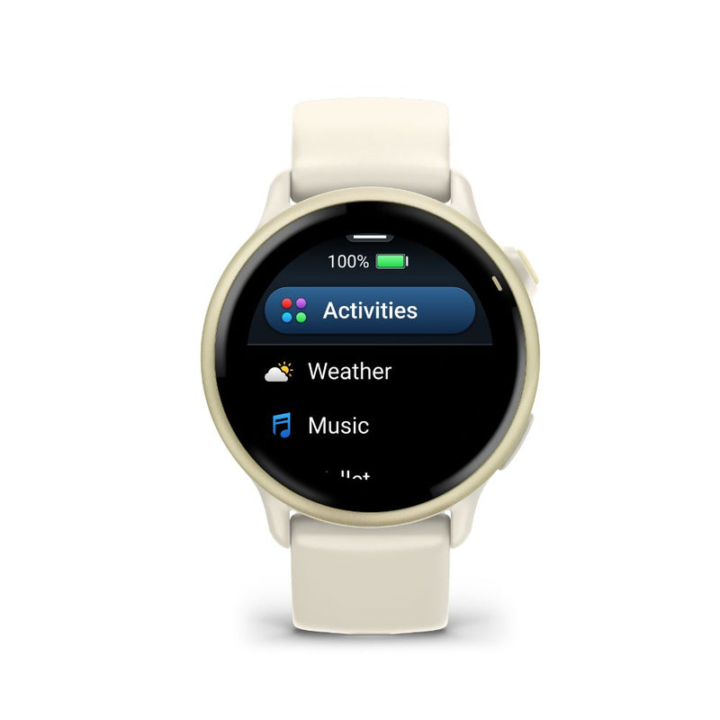 Garmin Vivoactive 6 (Slate with Black Silicone Band) copy