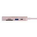 BONELK Long-Life USB-C 5in1 Multiport Hub Blush