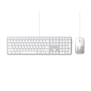 Satechi Slim CLX3 Wired Combo (Silver)