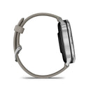Garmin Venu 4 - 45mm Silver with Silver Gray Silicone Band