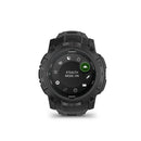 Garmin Instinct 3 50 mm AMOLED Tactical Edition (Black with black silicone band)