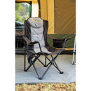 OZtrail Big Boy Arm Chair (Black)
