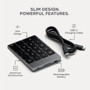 Satechi Slim Wireless Keypad Space Gray
