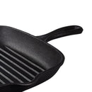 Tramontina Pre-Seasoned Cast Iron Square Griddle Pan (26cm,2.2L)
