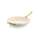GreenPan Padova Cream Frypan with Helper Handle 32cm