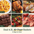 Cuisinart Tri-Zone PFAS Free Air Fryer 13.2L