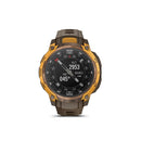 Garmin Instinct Crossover AMOLED Bronze Sunburst with Cocoa Silicone Band