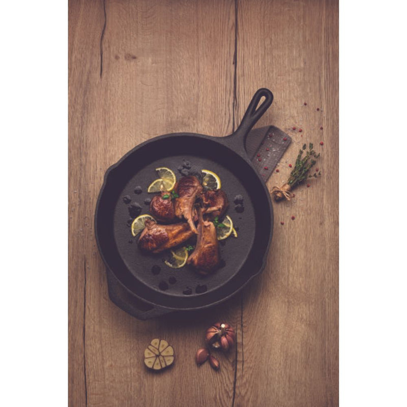 Tramontina Pre-Seasoned Cast Iron Skillet Pan (30cm,3.1L)