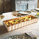 Emile Henry Slim Rectangular Tart Dish Clay