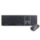 Bonelk KM-447 Slim Bluetooth Wireless Keyboard and Mouse Combo Space Grey
