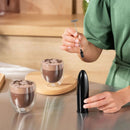 BODUM Schiuma Rechargable Milk Frother (Black)