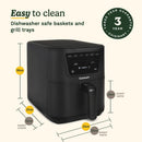 Cuisinart Compact Max PFAS Free Air Fryer 7.6L