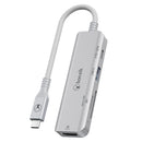 BONELK Long-Life USB-C 5in1 Multiport Hub Silver
