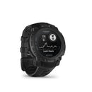 Garmin Instinct 3 45 mm Solar Tactical Edition (Black with black silicone band)
