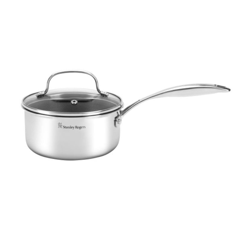 Stanley Rogers Matrix Non-Stick Saucepan with Glass Lid