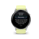 Garmin Venu 4 - 45mm Silver with Citron Band