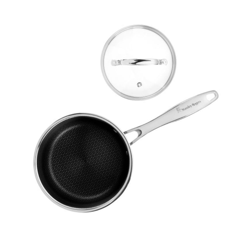 Stanley Rogers Matrix Non-Stick Saucepan with Glass Lid