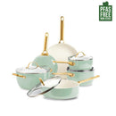 GreenPan Padova 10 Piece Cookset Mint