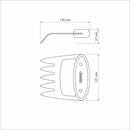 Tramontina Churrasco Black Barbecue Meat Claw 