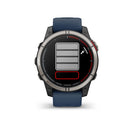 Garmin Quatix 7 Pro 47 mm AMOLED Sapphire (Titanium bezel with captain blue silicone band)