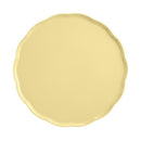 Emile Henry Madeleine Round Serving Platter Vanilla