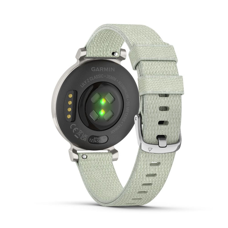 Garmin Lily 2 Classic PF (Silver/Sage Grey)