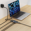 Bonelk Vision Long-Life USB-C to 6in1 Multiport Hub (Clear)