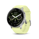 Garmin Venu 4 - 45mm Silver with Citron Band