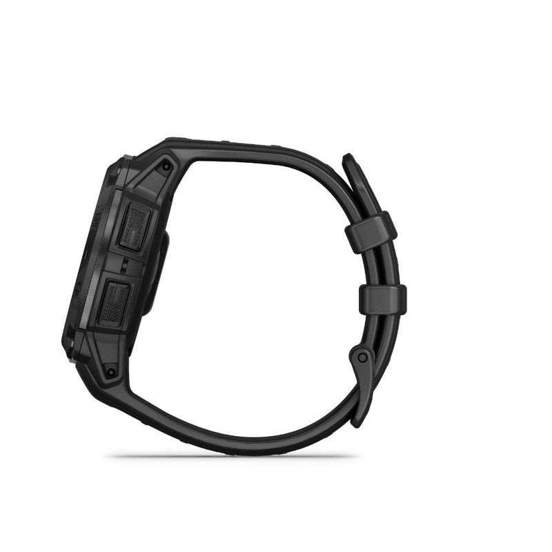 Garmin Instinct 3 45 mm Solar Tactical Edition (Black with black silicone band)