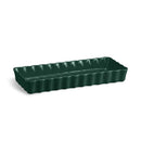 Emile Henry Slim Rectangular Tart Dish Cedar