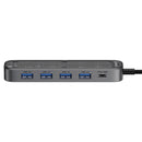 Bonelk Vision Long-Life USB-C to 6in1 Multiport Hub (Clear)