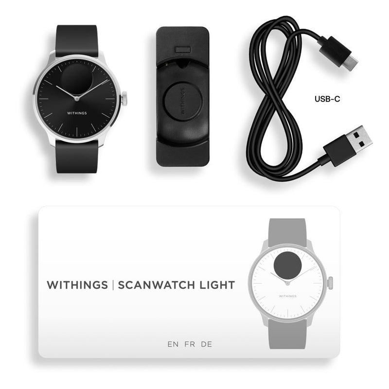 Withings Scanwatch Light 37 mm Black