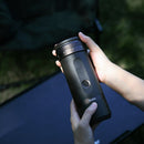 Outin Fino Portable Electric Coffee Grinder Tundra Brown