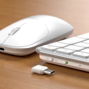 Satechi Slim CEX3 Wireless Keyboard and Mouse Combo (Silver)