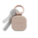 Satechi Vegan-Leather FindAll Keychain Desert Rose